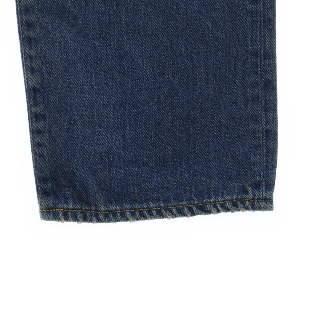 HYSTERIC GLAMOUR(ヒステリックグラマー) Girl Print Sticker Denim Pant ダメージ加工 ガールプリント ステッカー デニムパンツ インディゴ 02223AP