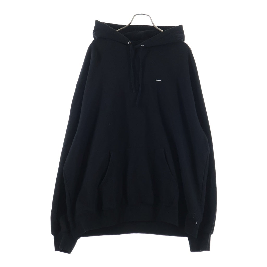 SUPREME(シュプリーム) 25SS Small Box Hooded Sweatshirt スモールボックス ロゴ プルオーバースウェットパーカー フーディ ブラック