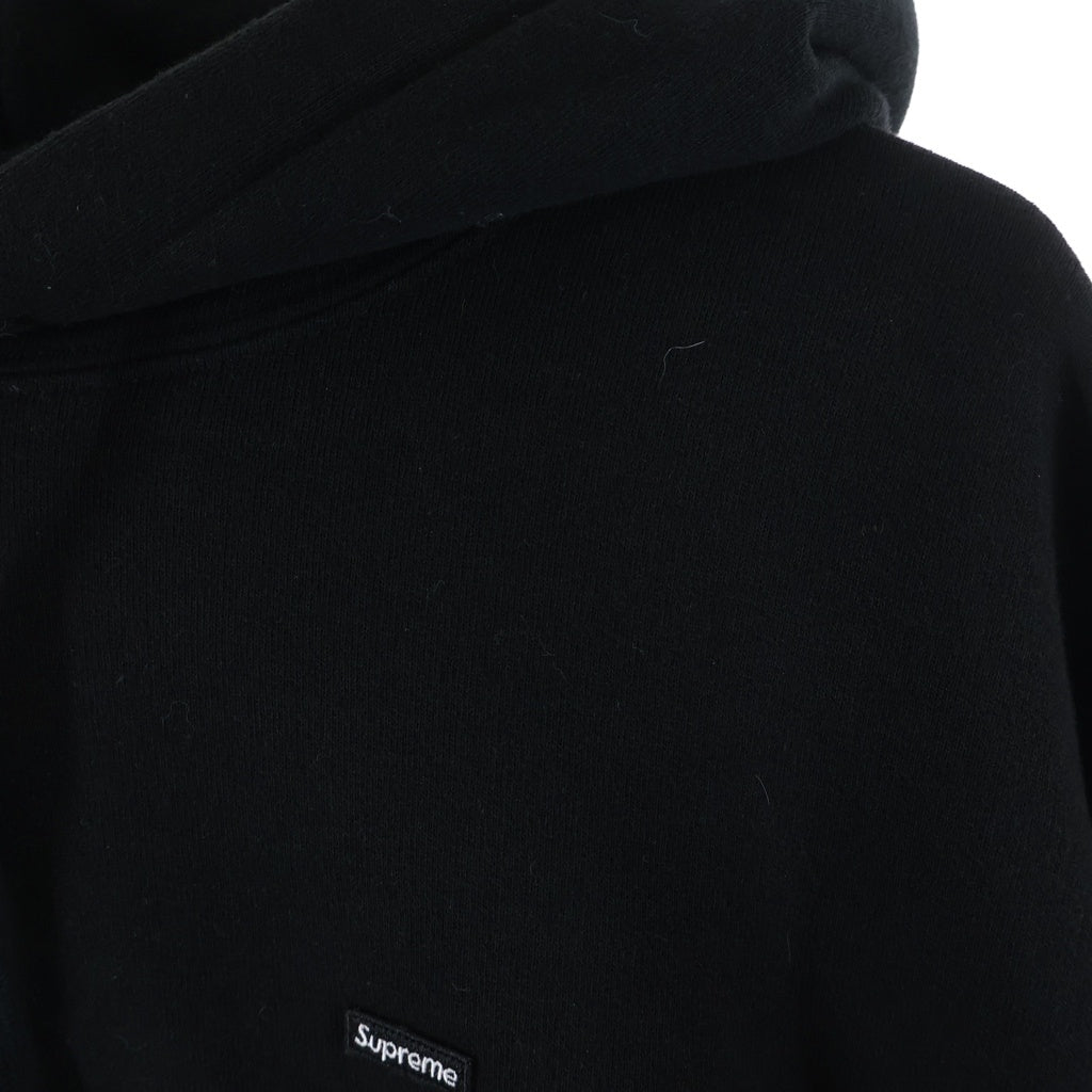 SUPREME(シュプリーム) 25SS Small Box Hooded Sweatshirt スモールボックス ロゴ プルオーバースウェットパーカー フーディ ブラック