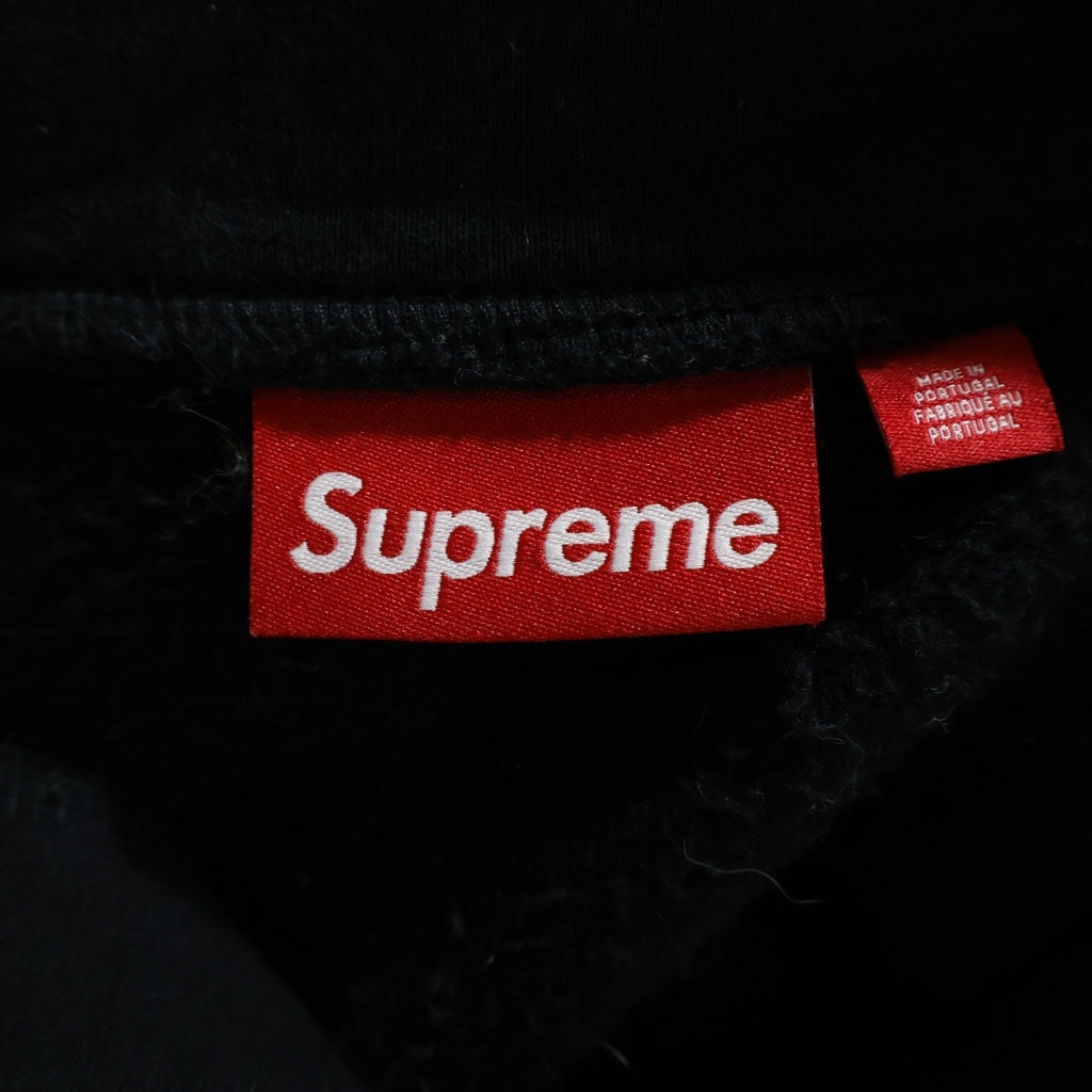 SUPREME(シュプリーム) 25SS Small Box Half Zip Pullover スモールボックス ロゴ ハーフジップ プルオーバースウェットトレーナー ブラック