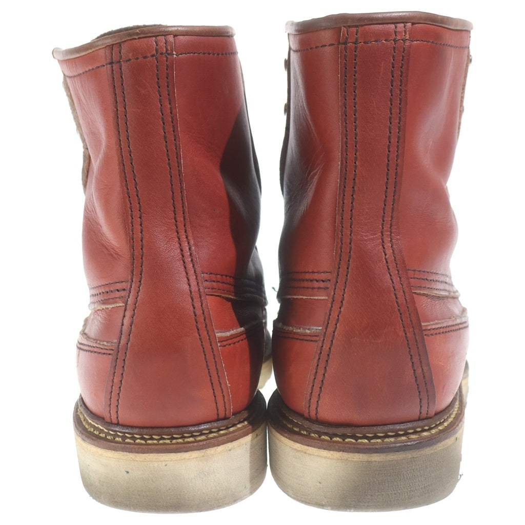 RED WING(レッド ウイング) 2004年製 50th 6INCH CLASSIC MOC TOE BOOTS IRISH SETTER 1951 50周年モデル 犬タグ アイリッシュセッター モックトゥ ハイカットレザーブーツ ブラウン