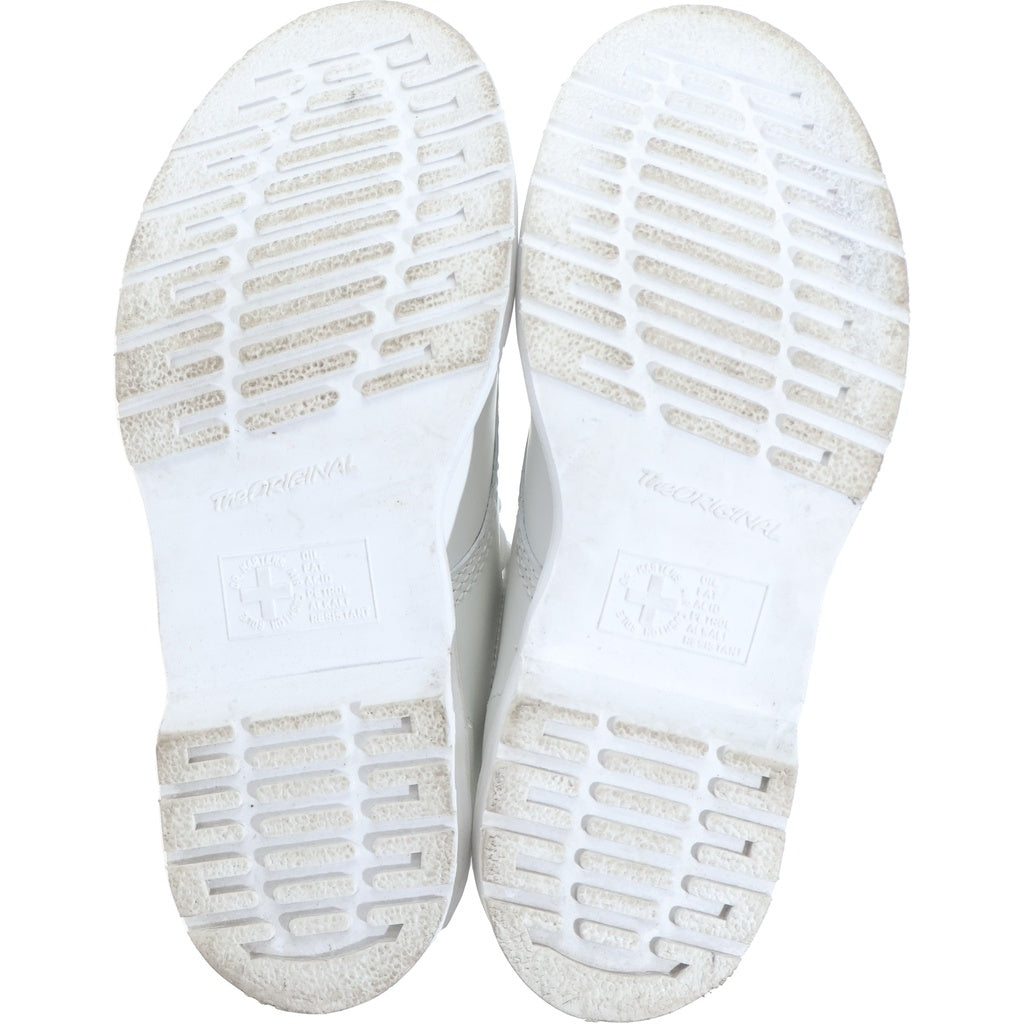 Dr.Martens(ドクターマーチン) ×MM6 Maison Margiela 1460 TWIST エムエムシックス メゾンマルジェラ 8ホール レザーブーツ ホワイト