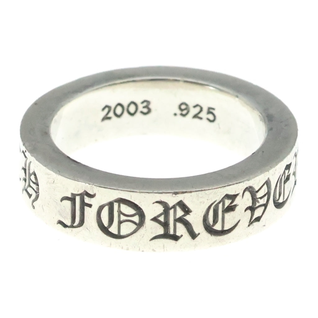 CHROME HEARTS(クロムハーツ) 6mm SPACER FOREVER 6mmスペーサーリング フォーエバーシルバーBCA337