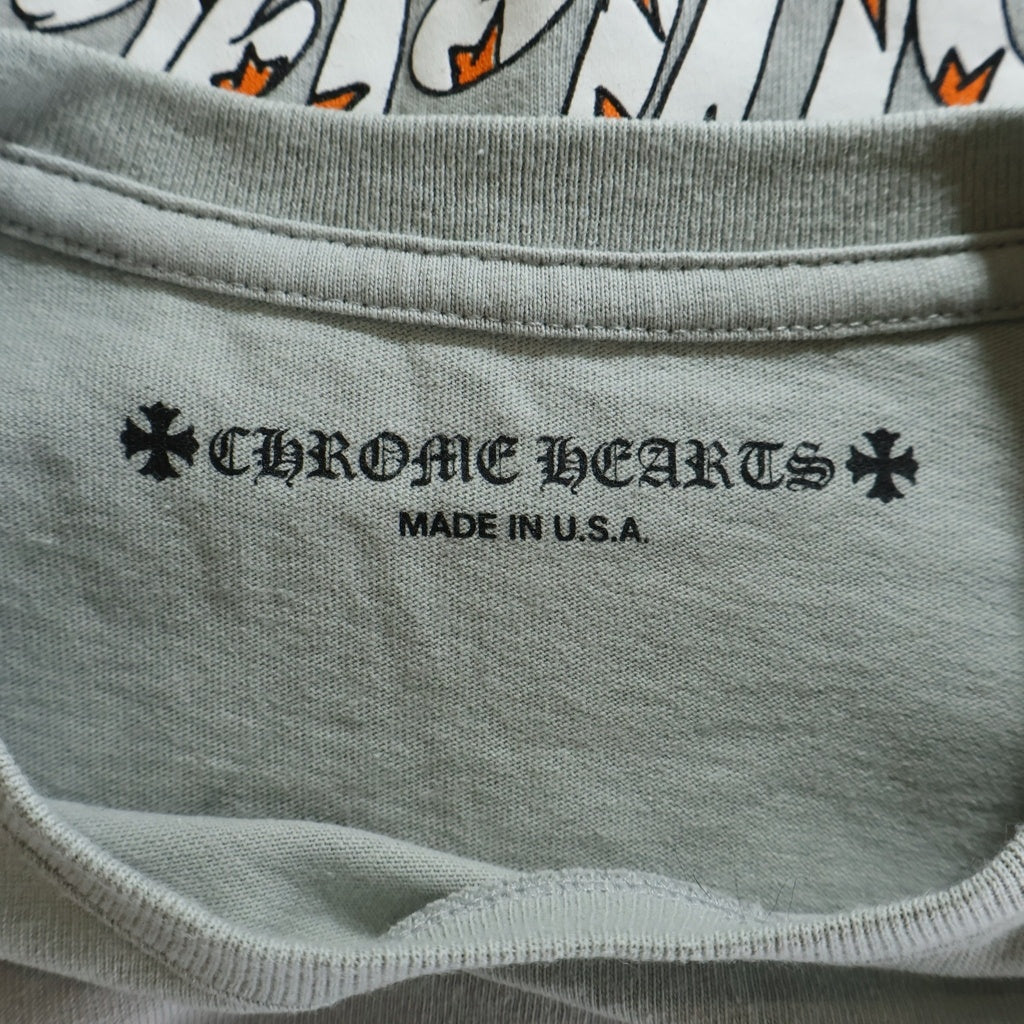 CHROME HEARTS(クロムハーツ) ×MATTY BOY PPO SUGGEST SPACE GRY S/S Tee マッティボーイ プリント クルーネック半袖Tシャツ カットソー グレー
