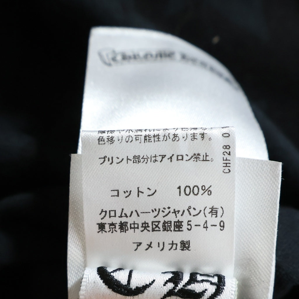 CHROME HEARTS(クロムハーツ) Graveyard Cemetery Cross S/S Tee グレイブヤードセメタリークロス半袖Tシャツ ブラック