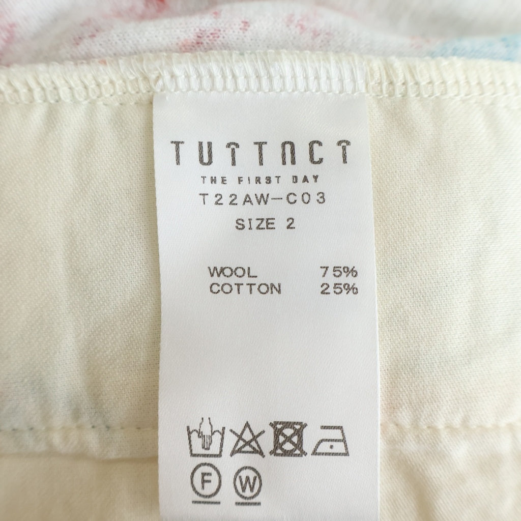 NO BRAND(ノーブランド) TUITACI(ツィタシ) 22AW PILE JQD KNIT PANTS パイル ジャカード ニットパンツ マルチ T22AW-C03