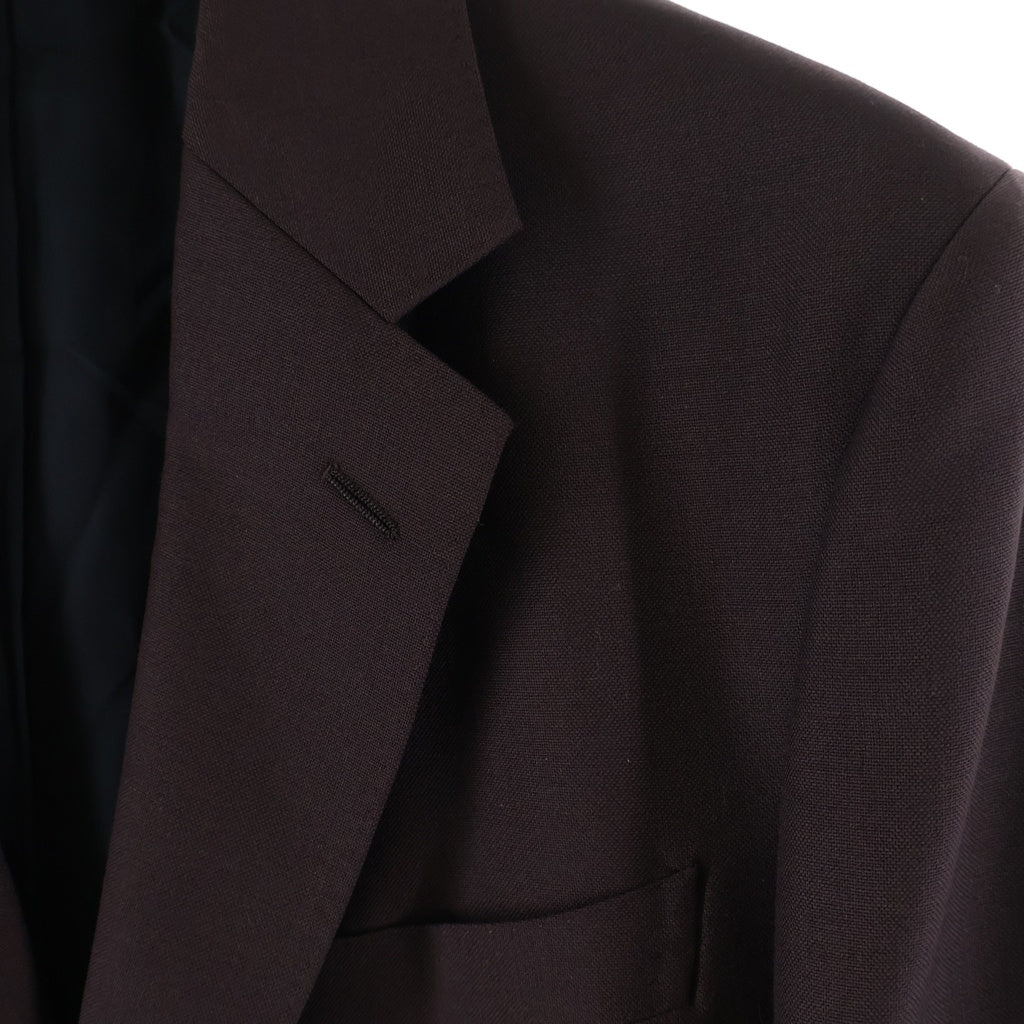 WACKO MARIA(ワコマリア) 22AW SINGLE BREASTED JACKET シングルブレステッド テーラードジャケット ブラウン
