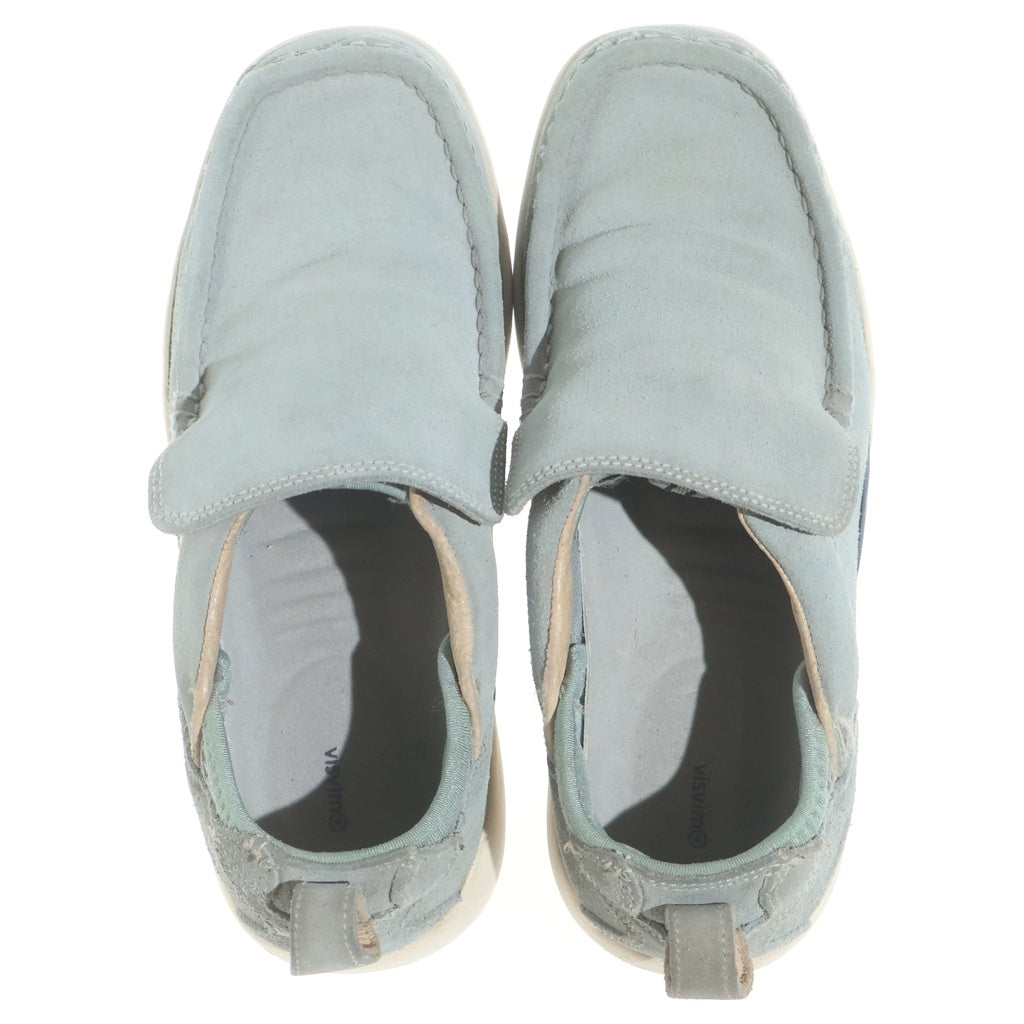 VISVIM(ヴィスヴィム) 01AW TWONBLY 初期 トゥオンブリー スウェードレザーローカットスニーカー スリッポン ライトブルー V001-03