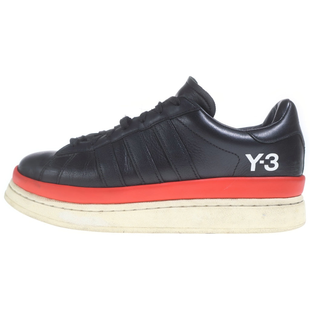 Y-3(ワイスリー) Hicho レザー ローカットスニーカー ブラック US8.5/26.5cm FZ4338