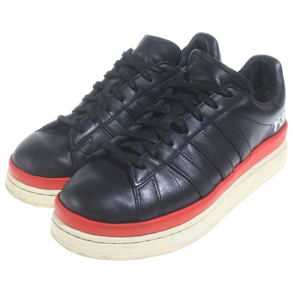 Y-3(ワイスリー) Hicho レザー ローカットスニーカー ブラック US8.5/26.5cm FZ4338