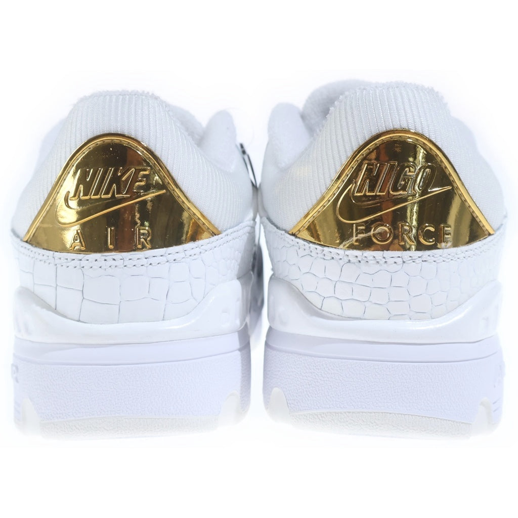NIKE(ナイキ) ×NIGO AIR FORCE 3 LOW SP 二ゴー エアフォース3 ローカットスニーカー ホワイト/ゴールド US8/26cm HF7630-100