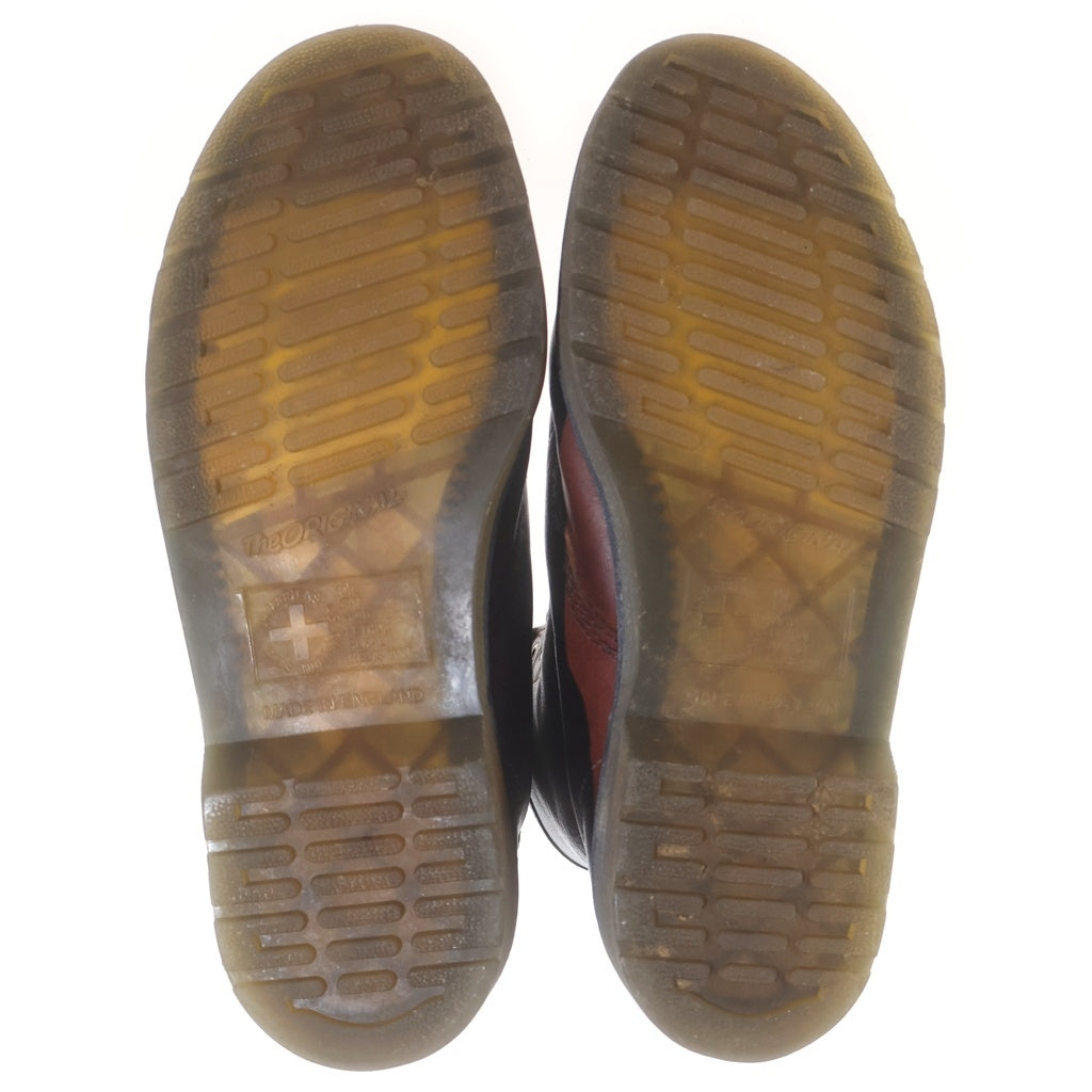 Dr.Martens(ドクターマーチン) 1460 LL 8 EYE BOOTS レースレス 8ホール サイドジップ レザーブーツ レッド