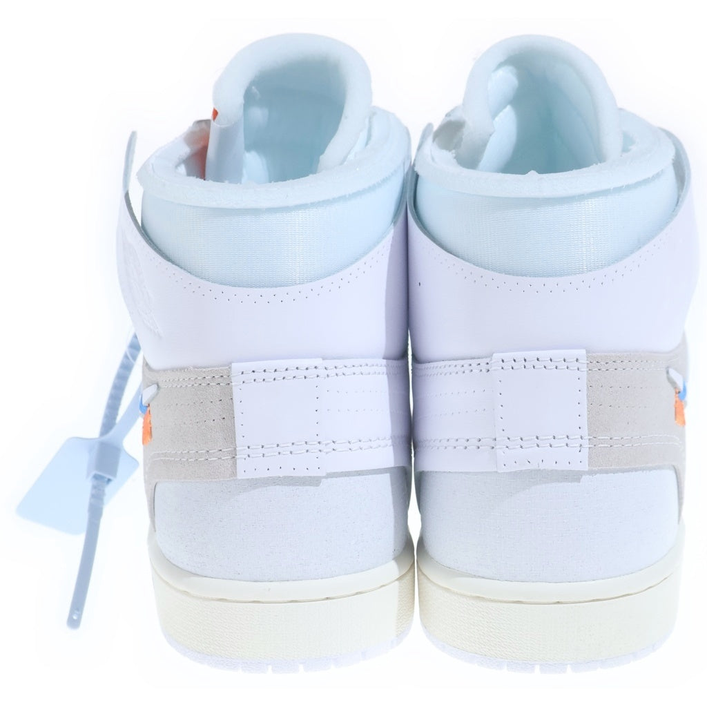 NIKE(ナイキ) ×ヴァージルアブローアーカイブ アラスカ AIR JORDAN 1 RETRO HIGH エアジョーダン1 ハイカットスニーカー ホワイト US11/29cm AA3834-100