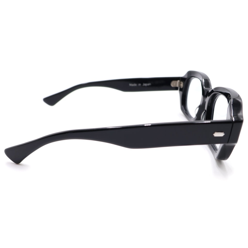 EFFECTOR(エフェクター) ×Abingdon Boys School booster アビングドンボーイズスクール ブースター スクエアフレーム アイウェア 眼鏡 ブラック