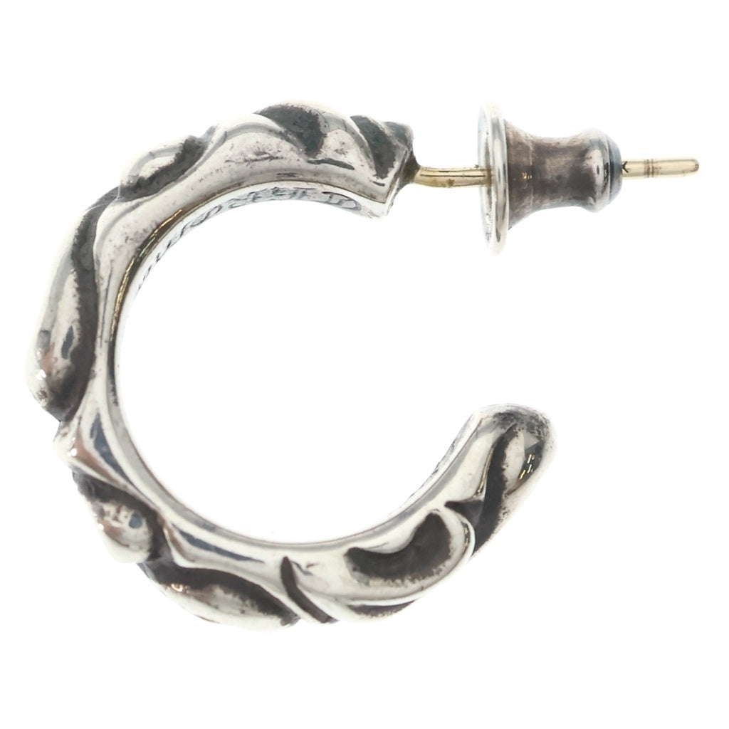 CHROME HEARTS(クロムハーツ) HOOP SCROOL スクロール フープピアス シルバー BCA102