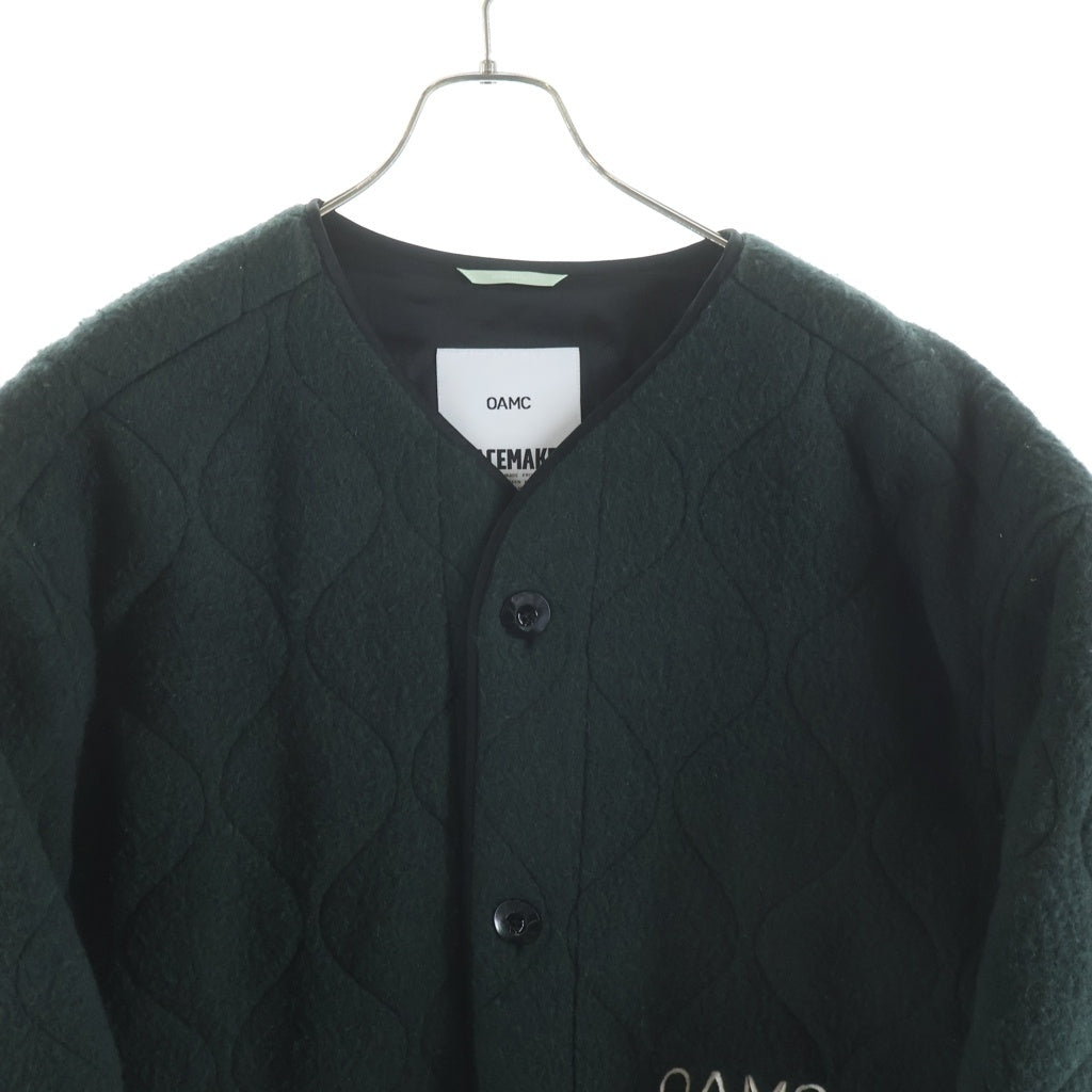 OAMC(オーエーエムシー) 21AW PEACE MAKER LINER BLANKET ライナーブランケット ジャケット グリーン OAMT423060