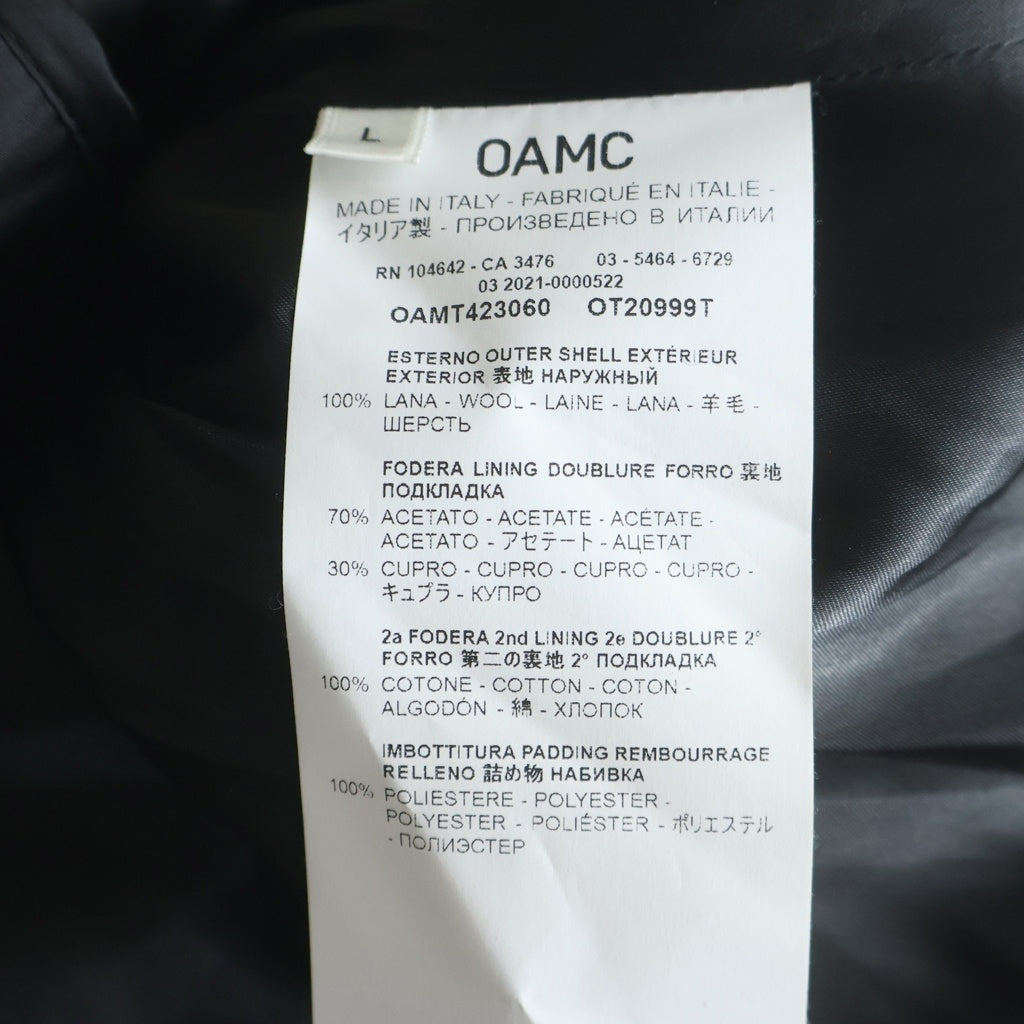 OAMC(オーエーエムシー) 21AW PEACE MAKER LINER BLANKET ライナーブランケット ジャケット グリーン OAMT423060
