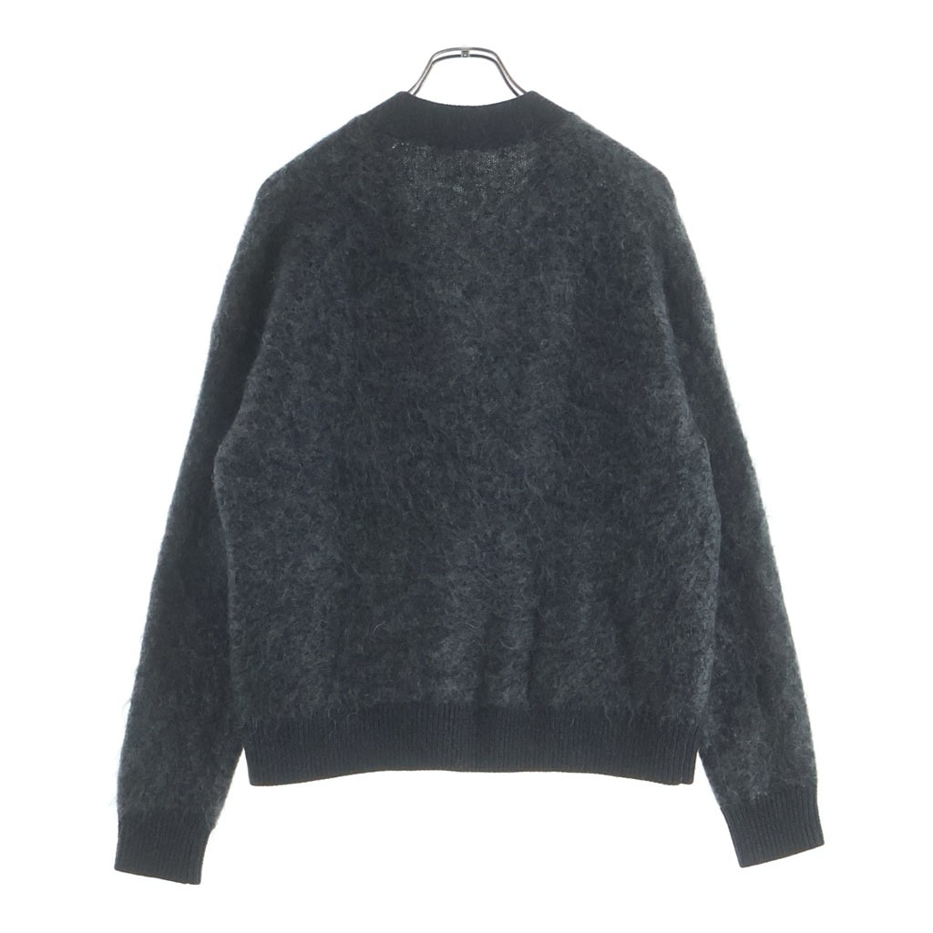 Acne Studios(アクネ ストゥディオズ) 21AW 4B リブニット メランジ カーディガン グレー A60183