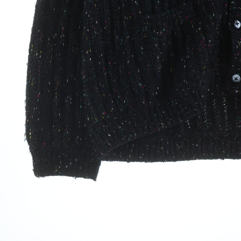 SUPREME(シュプリーム) 24SS Confetti Cardigan コンフェッティ ツイード ボタン カーディガン ブラック