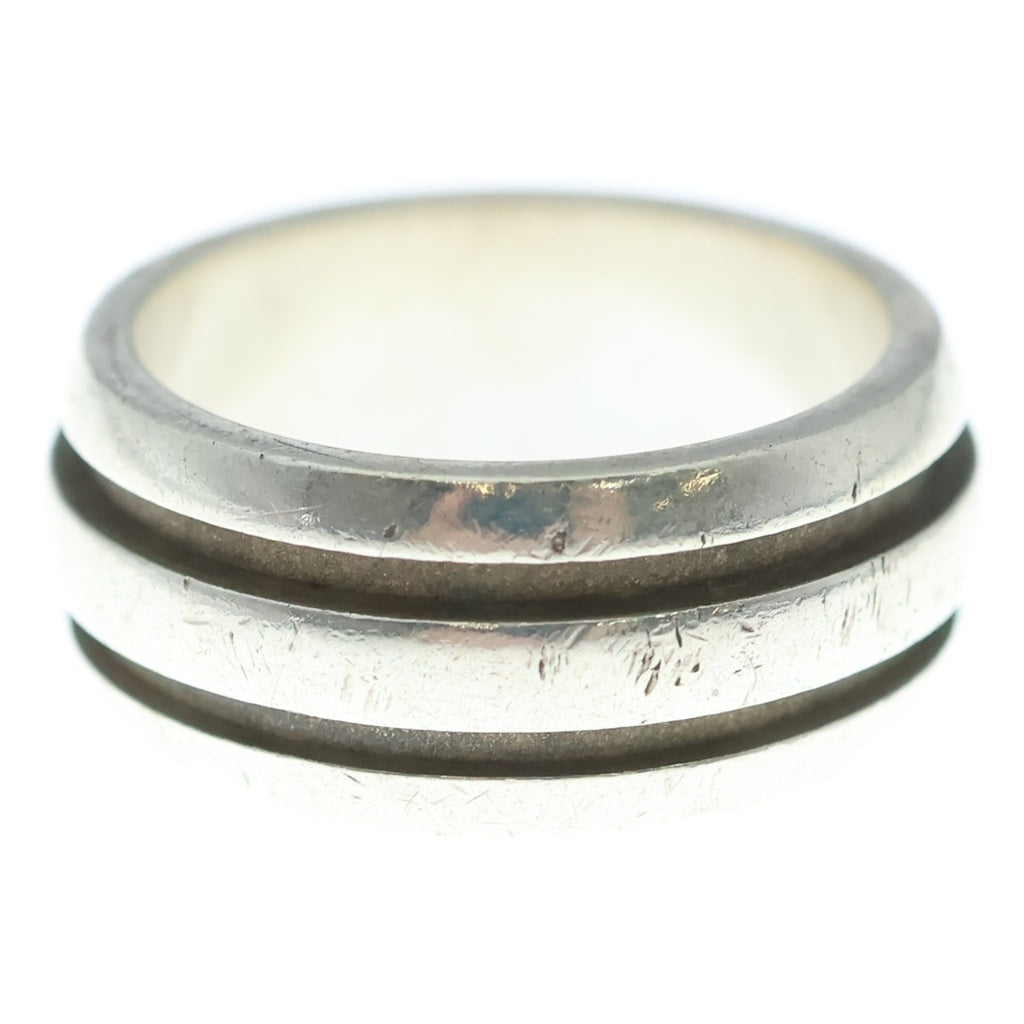 TIFFANY & Co.(ティファニー) Grooved Ring グルーブド ダブルライン リング 指輪 シルバー