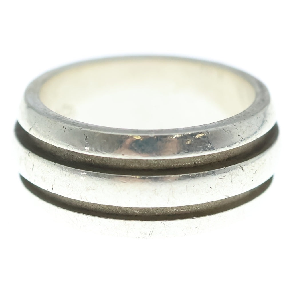 TIFFANY & Co.(ティファニー) Grooved Ring グルーブド ダブルライン リング 指輪 シルバー