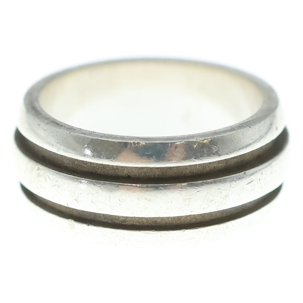 TIFFANY & Co.(ティファニー) Grooved Ring グルーブド ダブルライン リング 指輪 シルバー