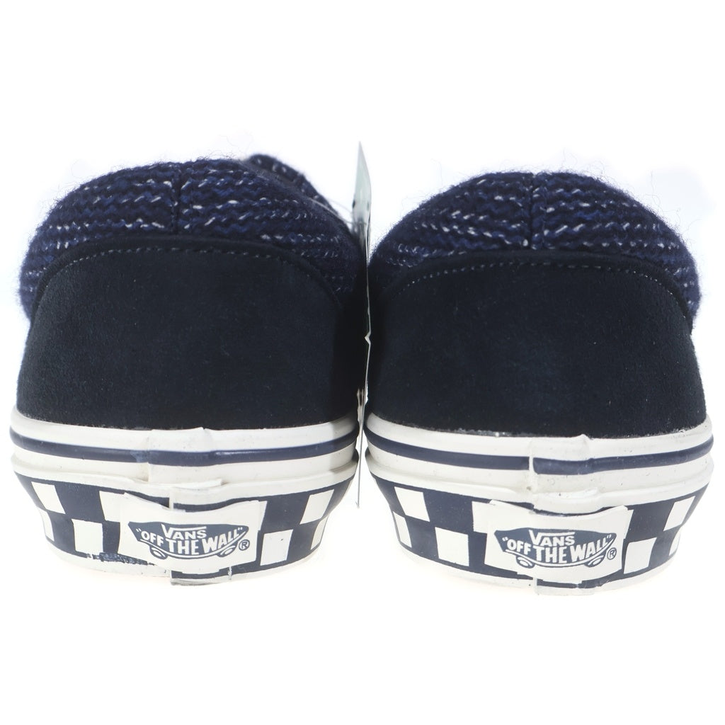 VANS(ヴァンズ) × Adam et Rope Era アダムエロぺ 別注 エラ サイドテープ チェッカーボード ローカットスニーカー ネイビー/ブラック US10/28cm 503265-0002