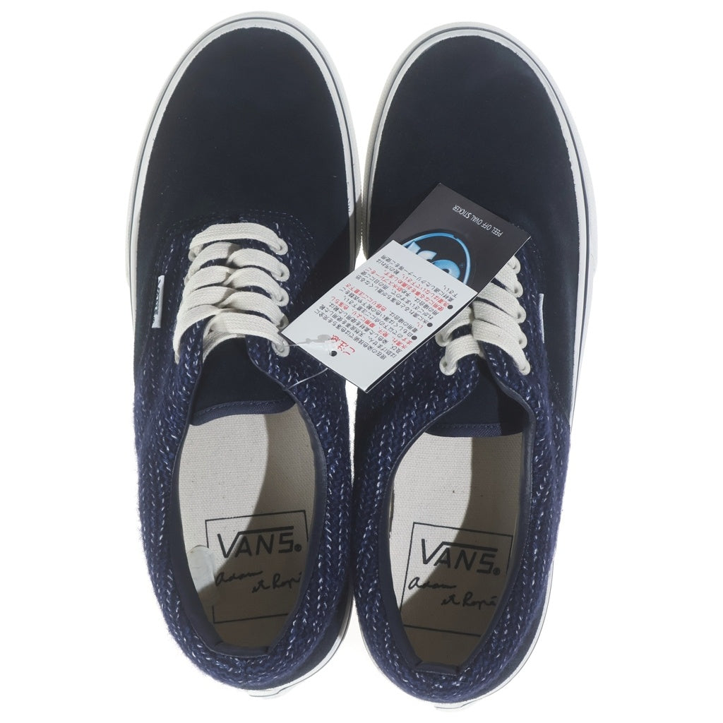 VANS(ヴァンズ) × Adam et Rope Era アダムエロぺ 別注 エラ サイドテープ チェッカーボード ローカットスニーカー ネイビー/ブラック US10/28cm 503265-0002