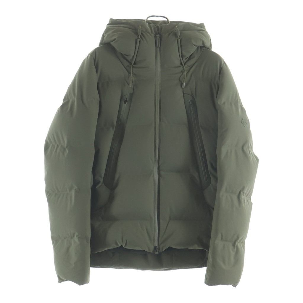 DESCENTE(デサント) 21AW ALLTERRAIN MIZUSAWA DOWN 水沢ダウン オルテライン マウンテニア ダウンジャケット フーディ カーキ DAMSGK30U