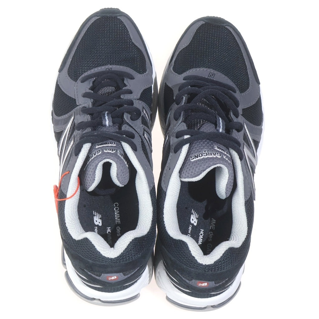 COMME des GARCONS(コムデギャルソン) ×NEW BALANCE 860V2 ニューバランス ローカットスニーカー ブラック US8/26cm ML860JU2