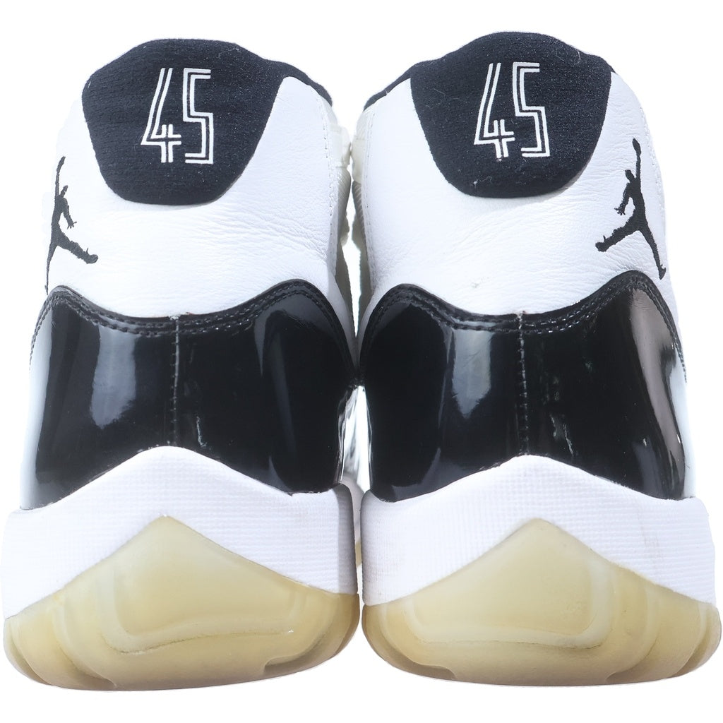 NIKE(ナイキ) AIR JORDAN 11 RETRO CONCORD 2018 エアジョーダン11 レトロ コンコルド ハイカットスニーカー ホワイト/ブラック US11/29cm 378037-100