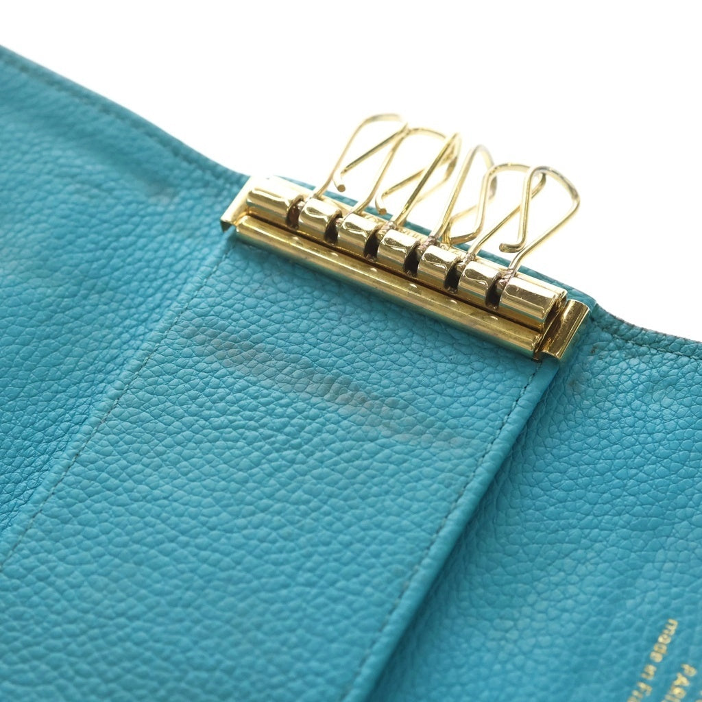 LOUIS VUITTON(ルイヴィトン) モノグラム アンプラント ミュルティクレ6 キーケース ライトブルー M81566 レディース