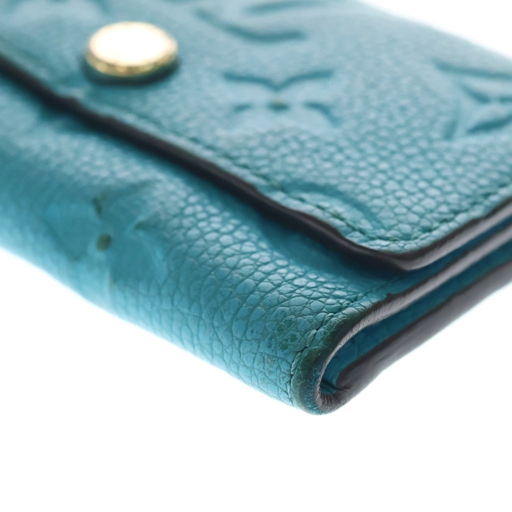 LOUIS VUITTON(ルイヴィトン) モノグラム アンプラント ミュルティクレ6 キーケース ライトブルー M81566 レディース