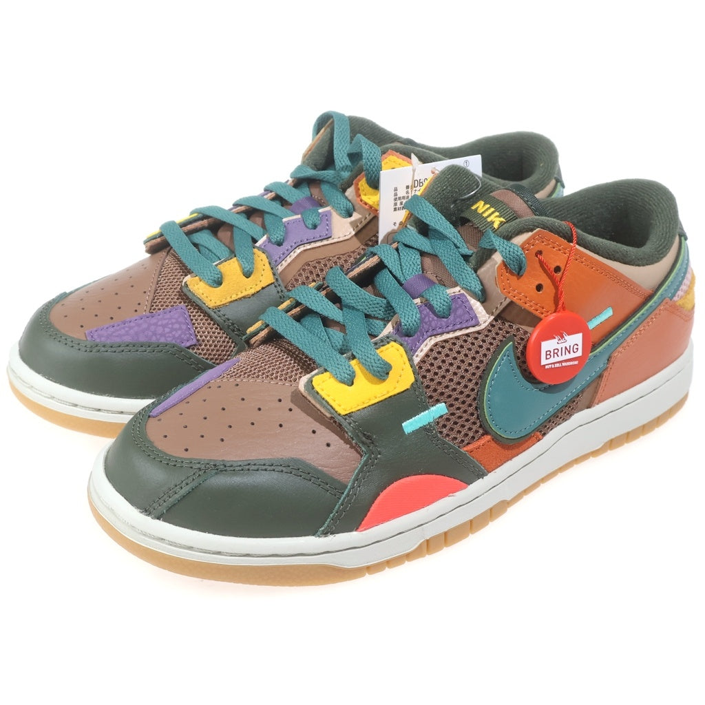 NIKE(ナイキ) DUNK LOW SCRAP ダンク スクラップ ローカットスニーカーマルチ US9.5/27.5cm DB0500-200