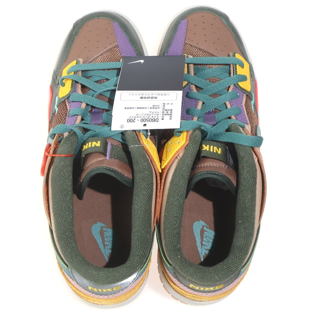 NIKE(ナイキ) DUNK LOW SCRAP ダンク スクラップ ローカットスニーカーマルチ US9.5/27.5cm DB0500-200