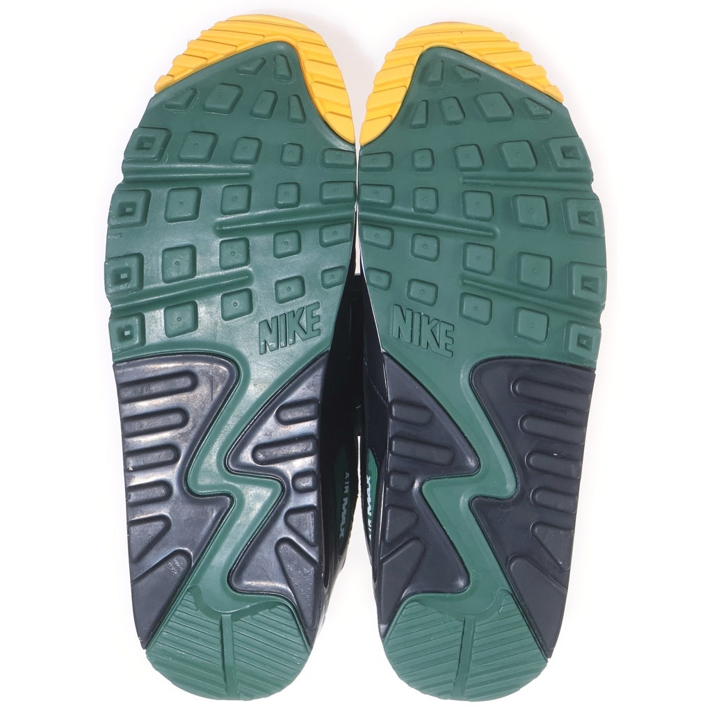 NIKE(ナイキ) AIR MAX 90 Pure Platium エアマックス90 ローカットスニーカー ホワイト/グリーン/ブラック US9.5/27.5cm DM0029-004