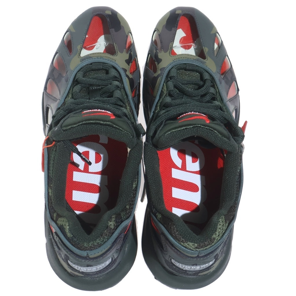 NIKE(ナイキ) 21SS × SUPREME AIR MAX 96 シュプリーム エアマックス 95 ダークアーミーカモ ローカットスニーカー カーキ US9.5/27.5cm CV7652-300