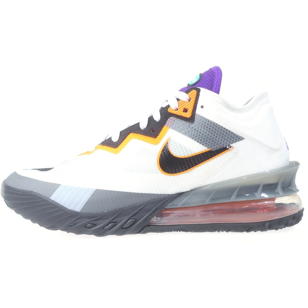 NIKE(ナイキ) LEBRON 18 LOW GREEDY レブロン18 グリーディー ローカットスニーカー ホワイト/ブラック US9.5/27.5cm CV7562-100
