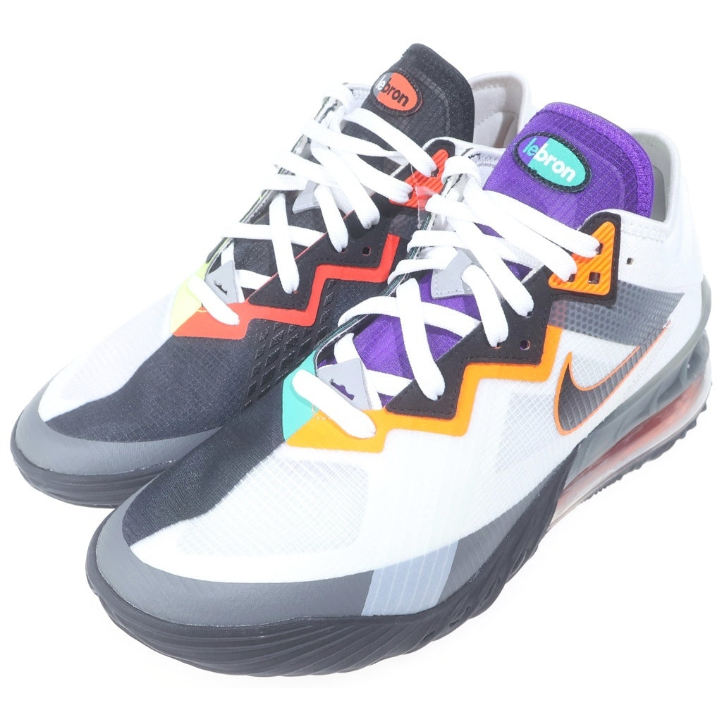 NIKE(ナイキ) LEBRON 18 LOW GREEDY レブロン18 グリーディー ローカットスニーカー ホワイト/ブラック US9.5/27.5cm CV7562-100