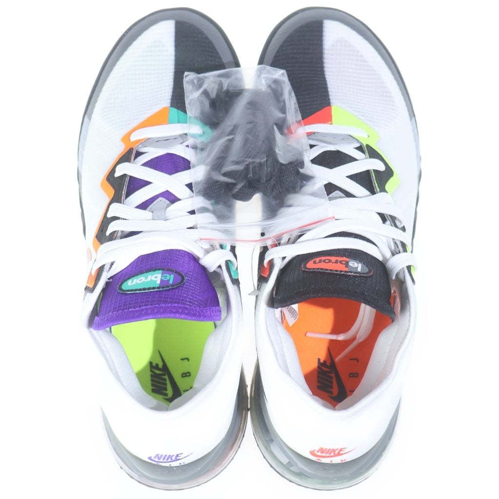 NIKE(ナイキ) LEBRON 18 LOW GREEDY レブロン18 グリーディー ローカットスニーカー ホワイト/ブラック US9.5/27.5cm CV7562-100
