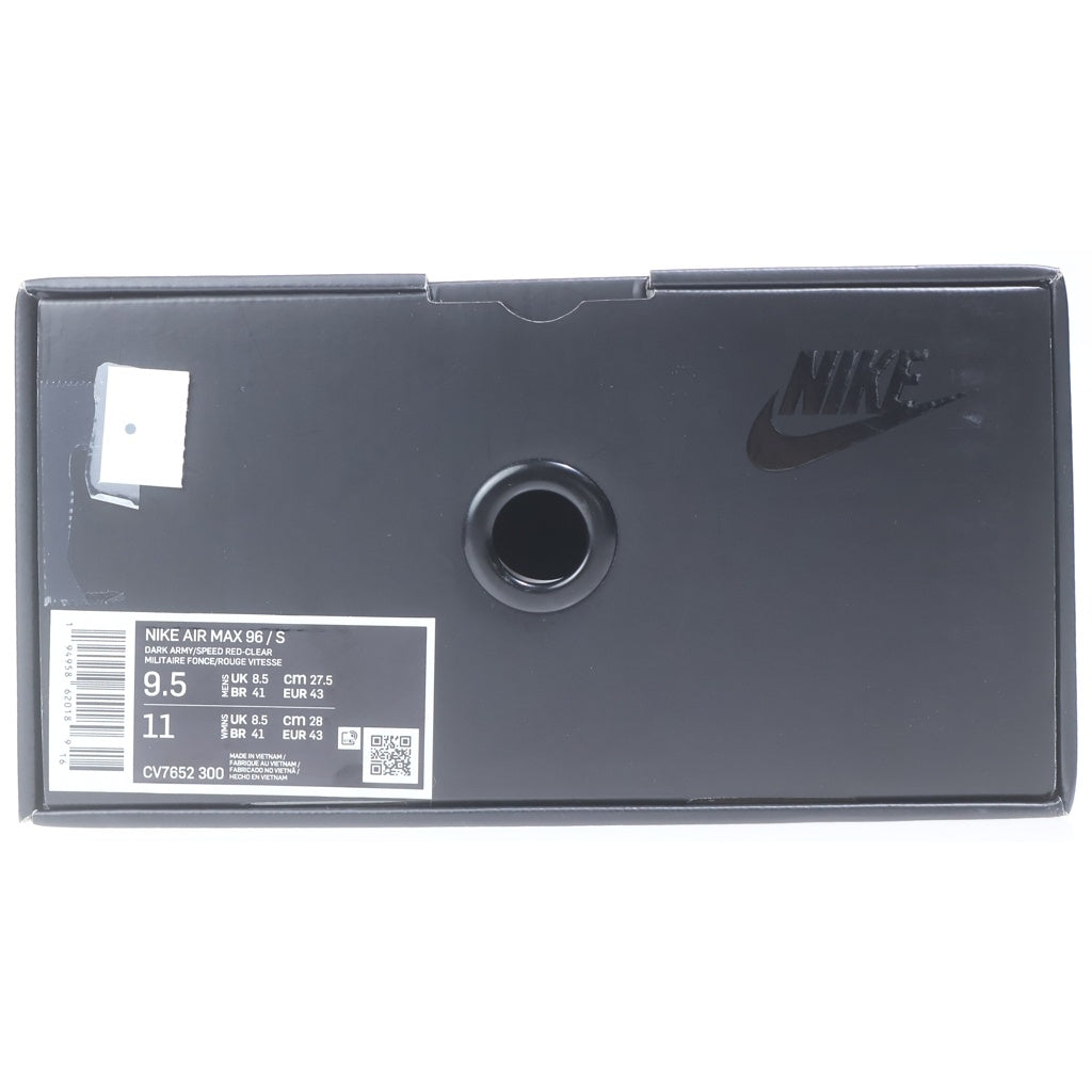 NIKE(ナイキ) 21SS × SUPREME AIR MAX 96 シュプリーム エアマックス 95 ダークアーミーカモ ローカットスニーカー カーキ US9.5/27.5cm CV7652-300