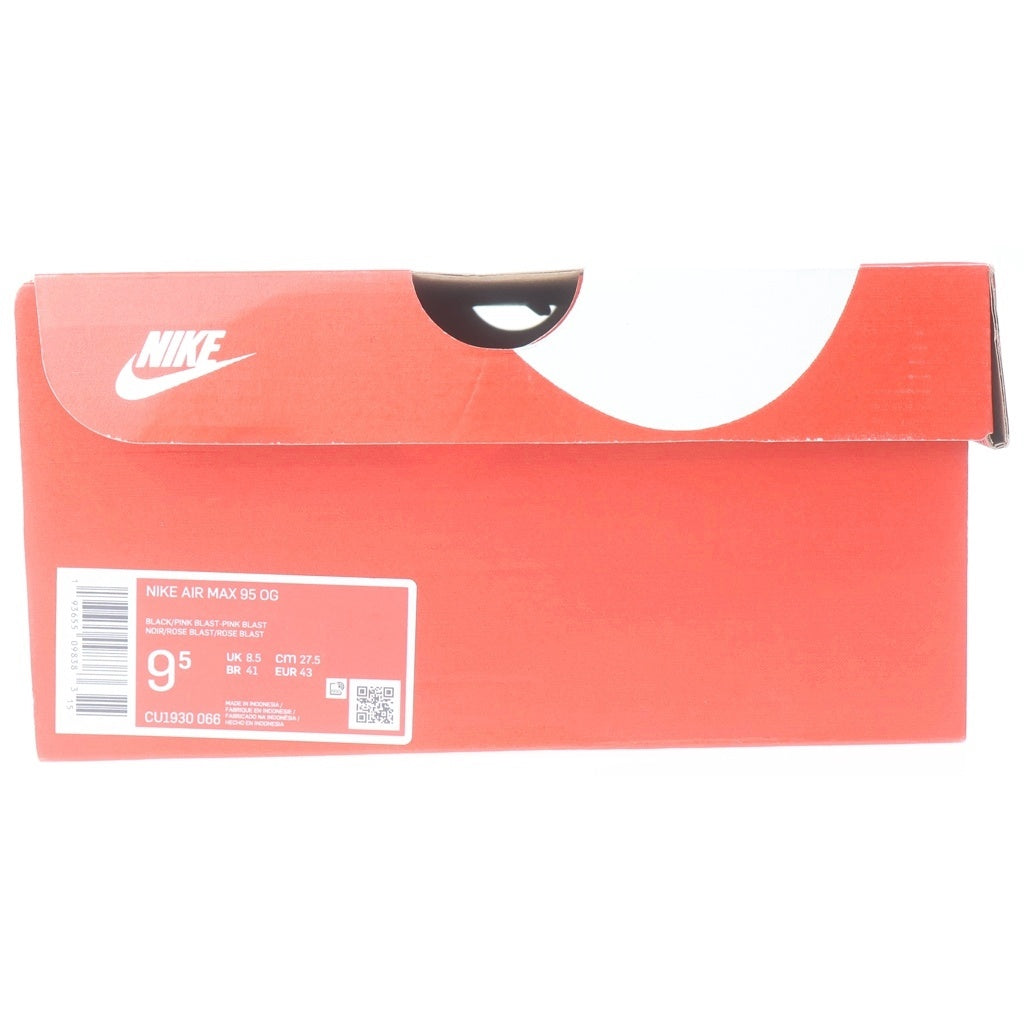 NIKE(ナイキ) AIR MAX 95 OG エア マックス 95 OG ローカットスニーカー ブラック/ピンク US9.5/27.5cm CU1930-066