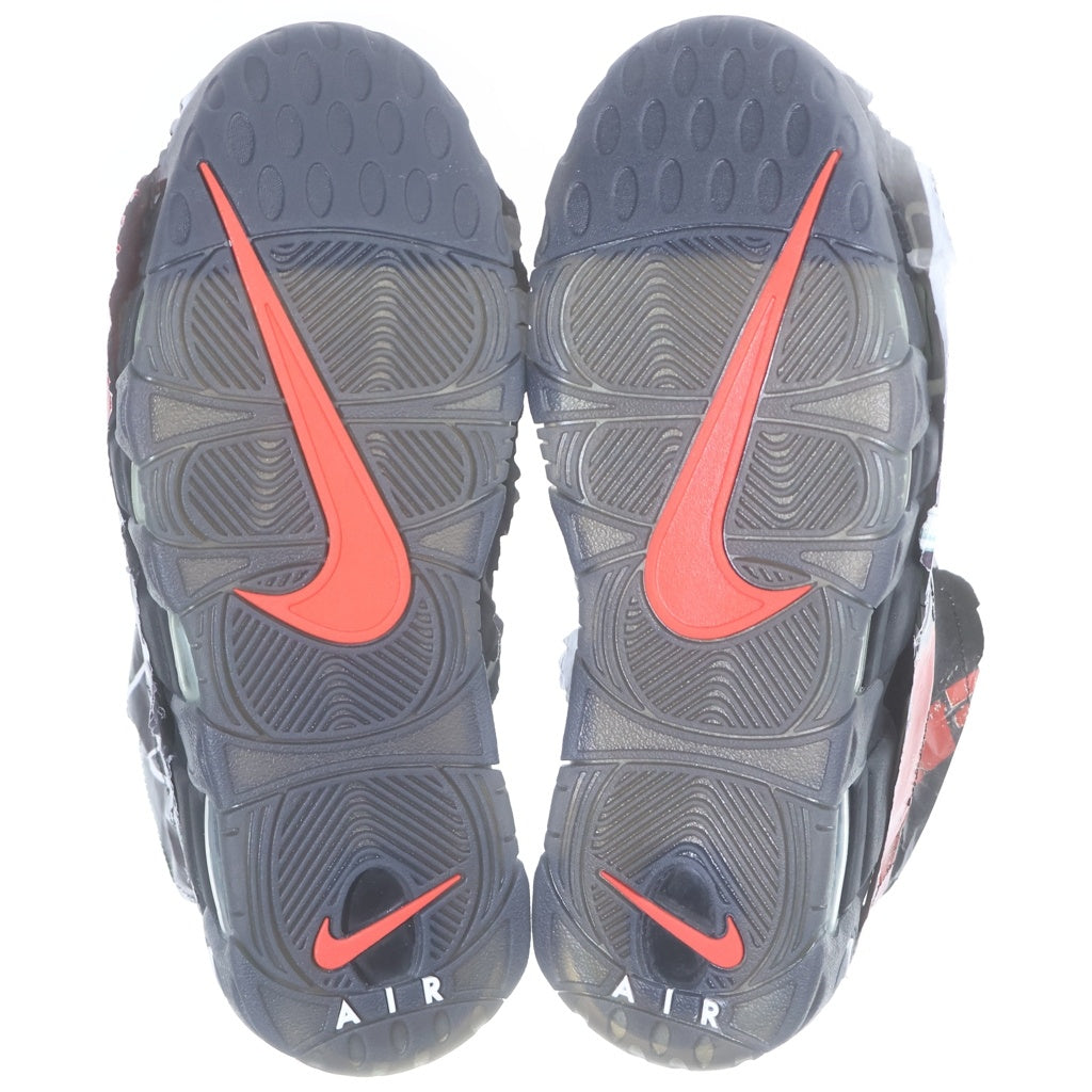 NIKE(ナイキ) AIR MORE UPTEMPO 96 Made You Look エア モア アップテンポ 96 メイドユールック ハイカットスニーカー ブラック US9.5/27.5cm DJ4633-010