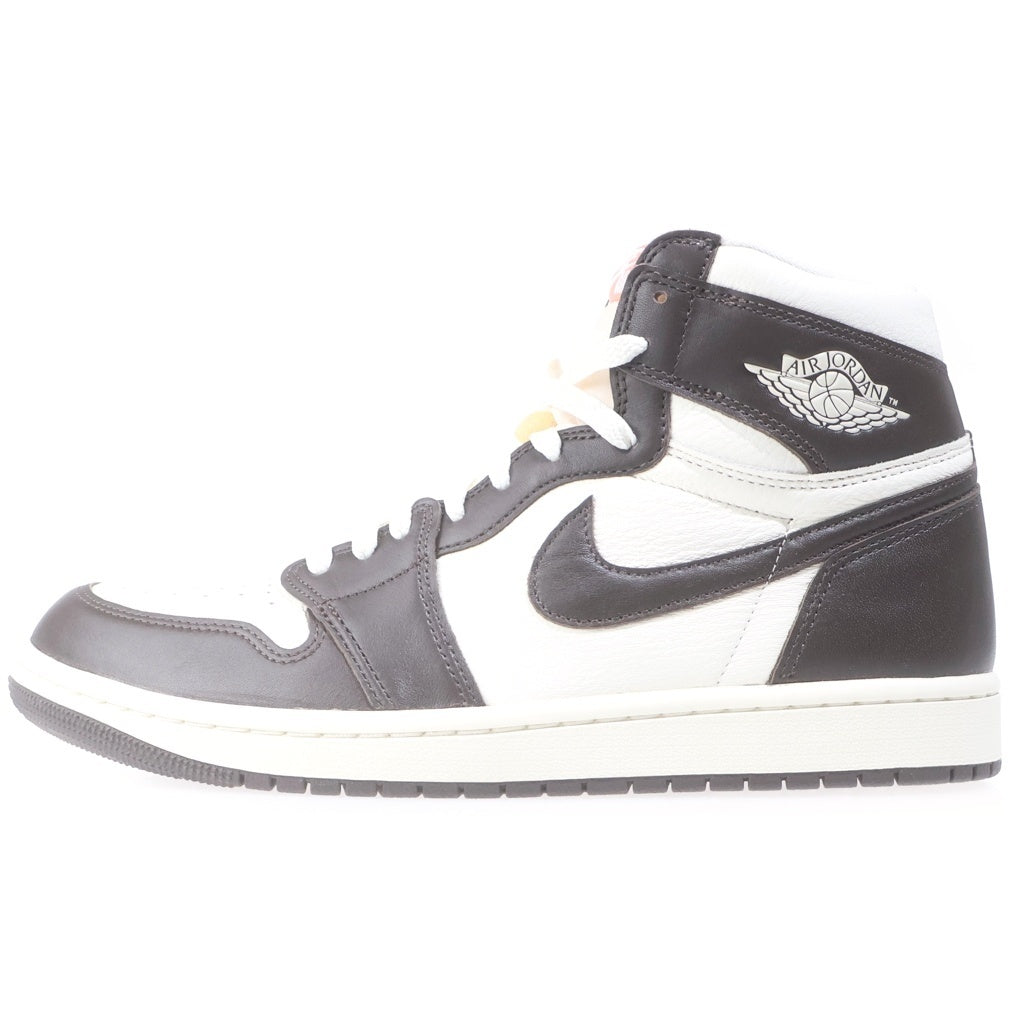 NIKE(ナイキ) WMNS AIR JORDAN 1 HIGH OG ウィメンズ エアジョーダン1 ハイカットスニーカー ブラウン/ホワイト US11.5/28.5cm FD2596-200