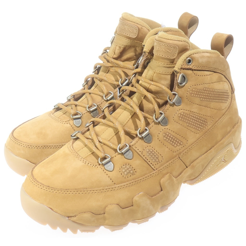 NIKE(ナイキ) Nike Air Jordan 9 Retro Boot Wheat エア ジョーダン 9 レトロ ブーツ ウィート ハイカットスニーカー ベージュ US9/27cm AR4491-700