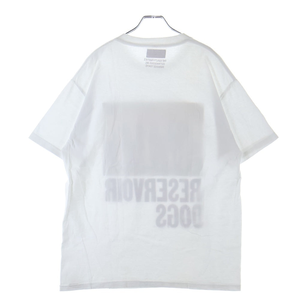 WACKO MARIA(ワコマリア) ×RESERVOIR DOGS レザボア ドッグ フロント プリント 半袖 Tシャツ カットソー ホワイト