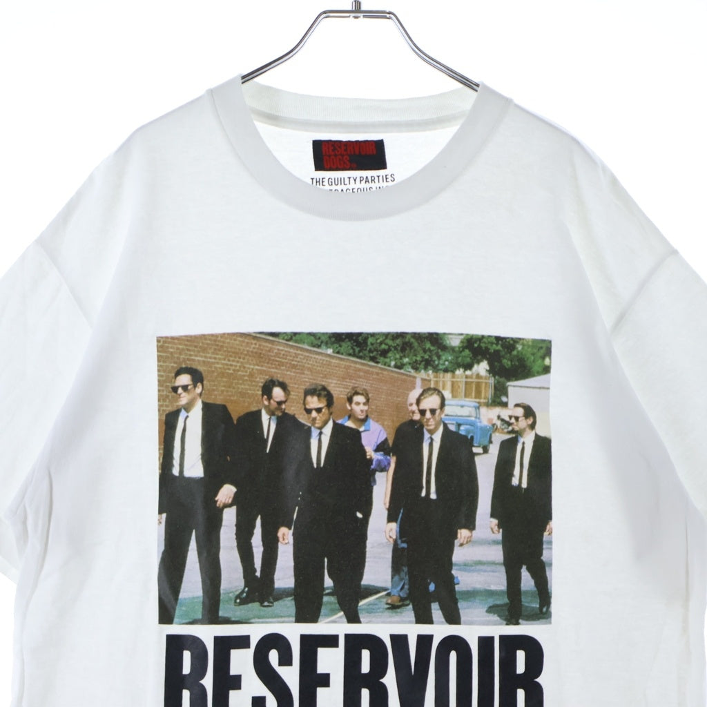 WACKO MARIA(ワコマリア) ×RESERVOIR DOGS レザボア ドッグ フロント プリント 半袖 Tシャツ カットソー ホワイト