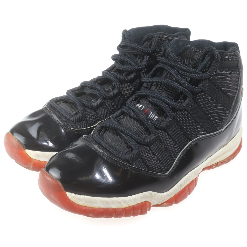 NIKE(ナイキ) 【観賞用】AIR JORDAN 11 ORIGINAL BRED 130245-062 エアジョーダン 11 オリジナル ブレッド ハイカットスニーカー ブラック/レッド US8/26cm 130245-062