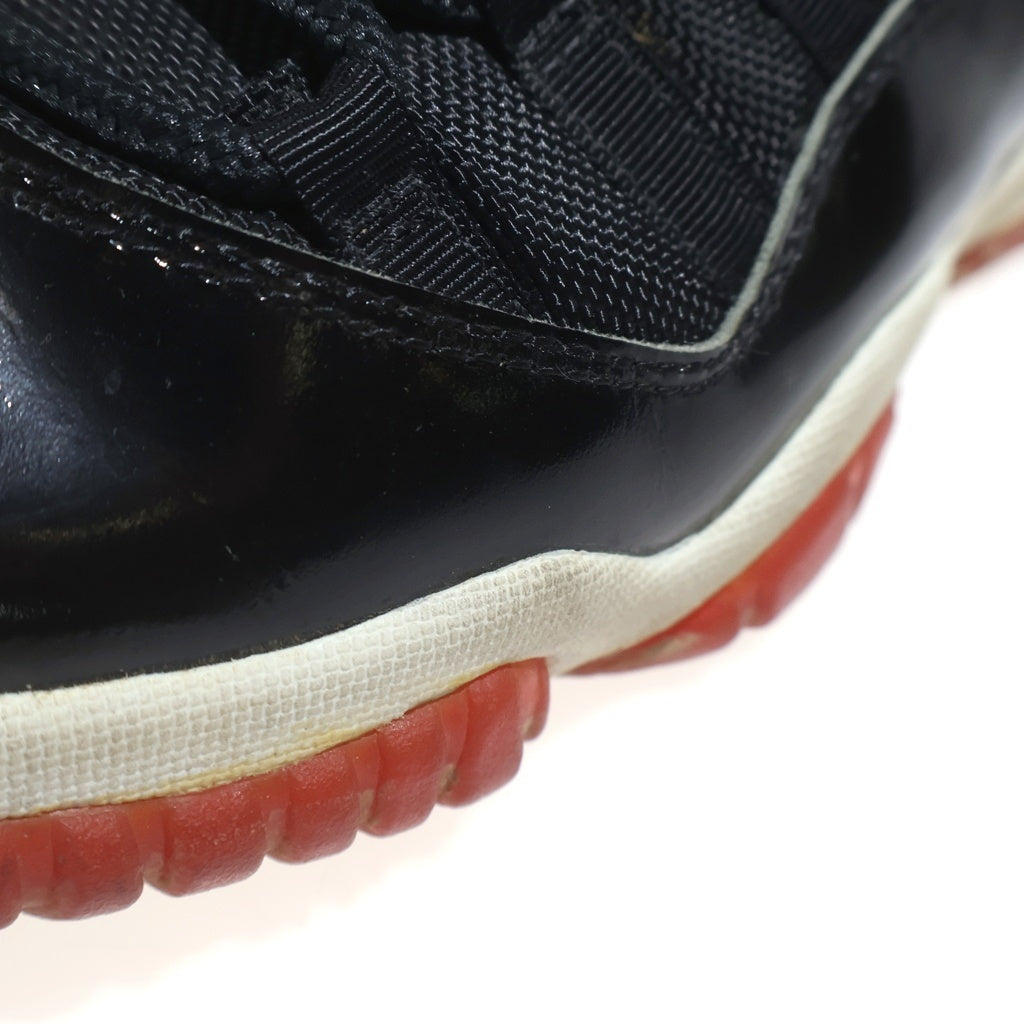 NIKE(ナイキ) 【観賞用】AIR JORDAN 11 ORIGINAL BRED 130245-062 エアジョーダン 11 オリジナル ブレッド ハイカットスニーカー ブラック/レッド US8/26cm 130245-062
