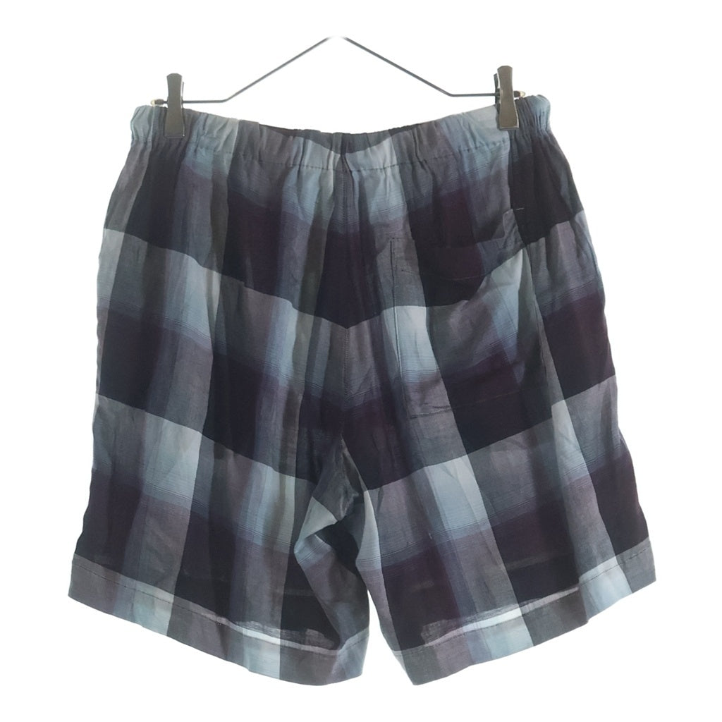 UNUSED(アンユーズド) ×SUGARHILL OMBRE CHECK SHORTS シュガーヒル オンブレチェックショーツ ハーフパンツ マルチ